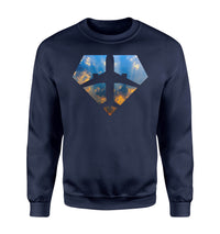 Thumbnail for Supermen of The Skies (Sunrise) Designed Sweatshirts
