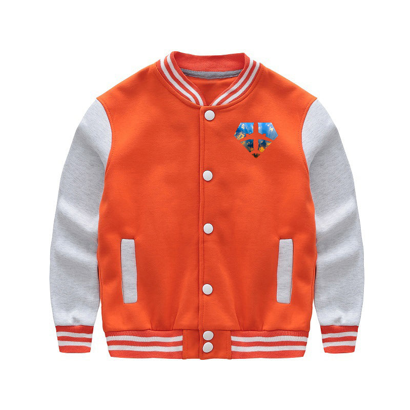 Supermen of The Skies (Sunrise) Designed "CHILDREN" Baseball Jackets