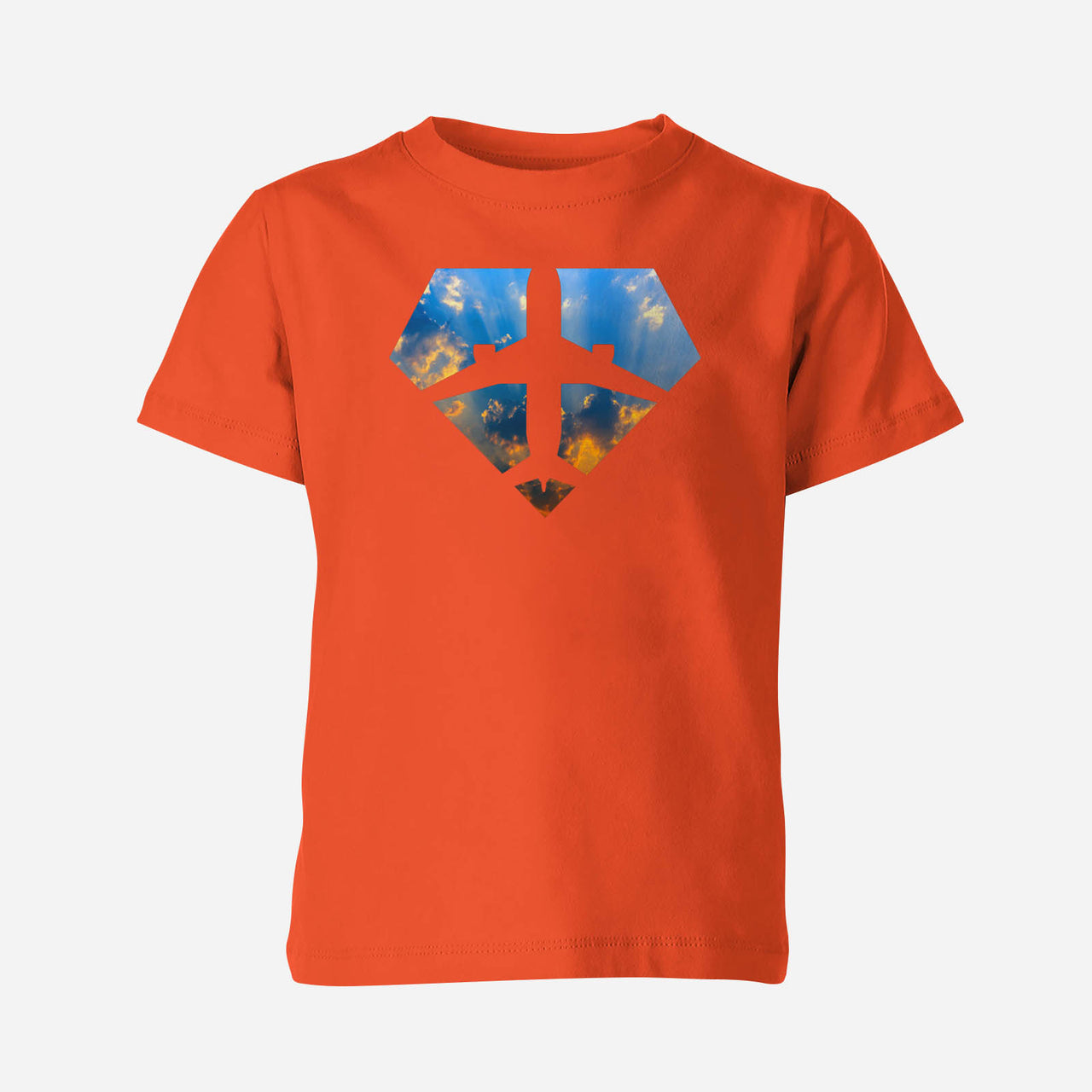 Supermen of The Skies (Sunrise) Designed Children T-Shirts