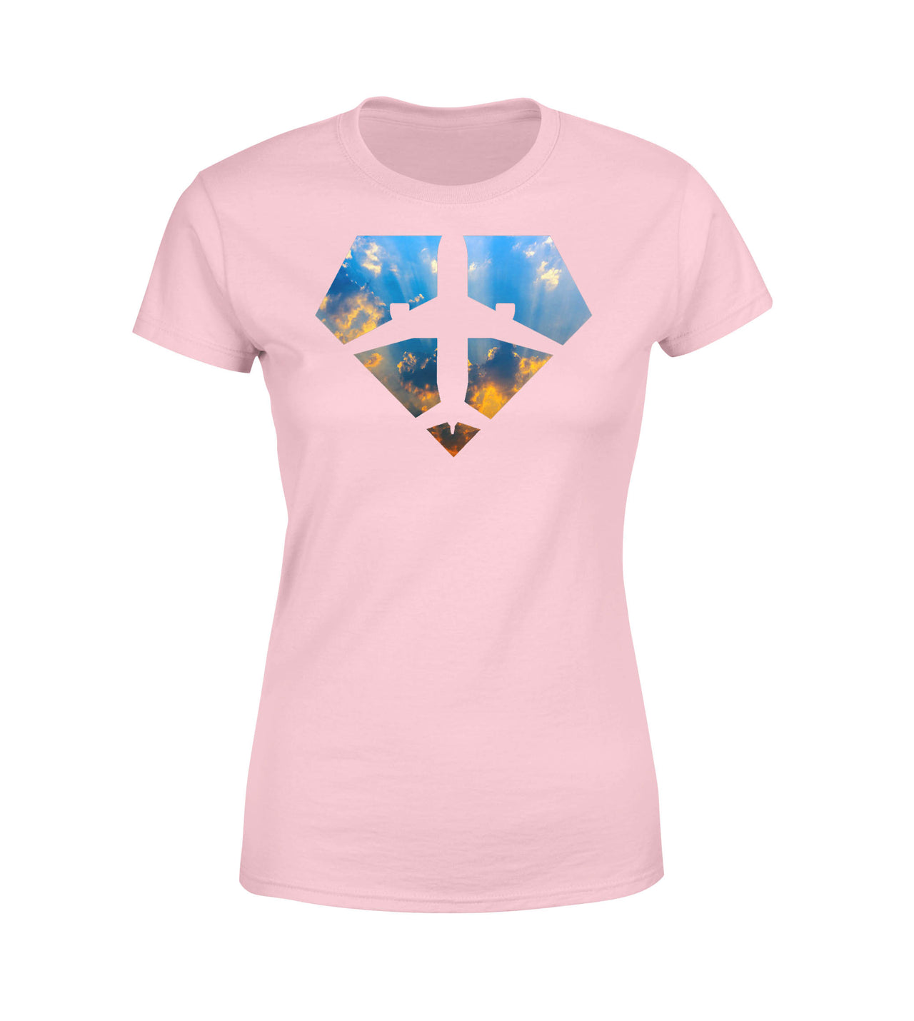 Supermen of The Skies (Sunrise) Designed Women T-Shirts