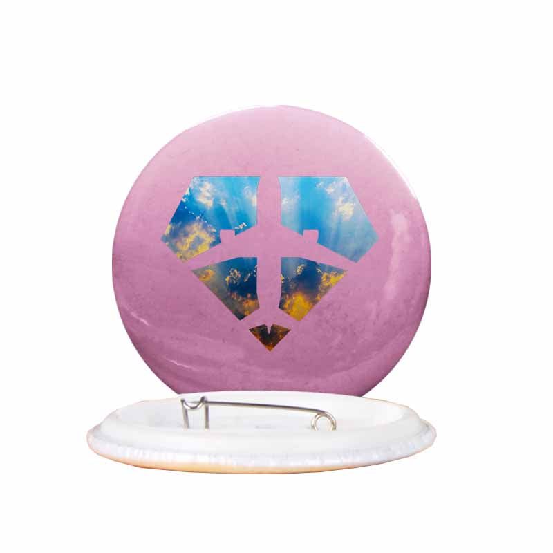 Supermen of The Skies (Sunrise) Designed Pins