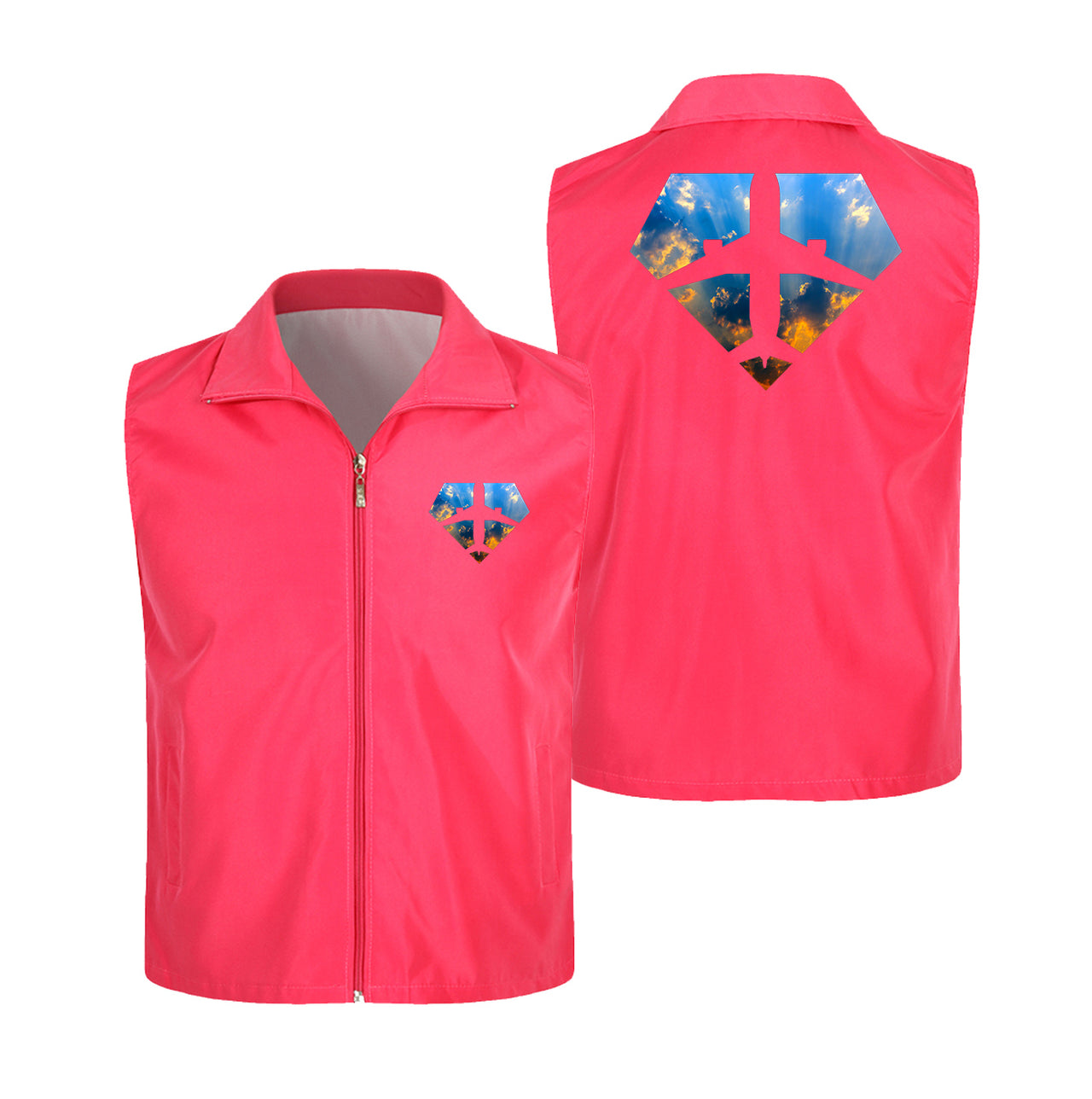 Supermen of The Skies (Sunrise) Designed Thin Style Vests