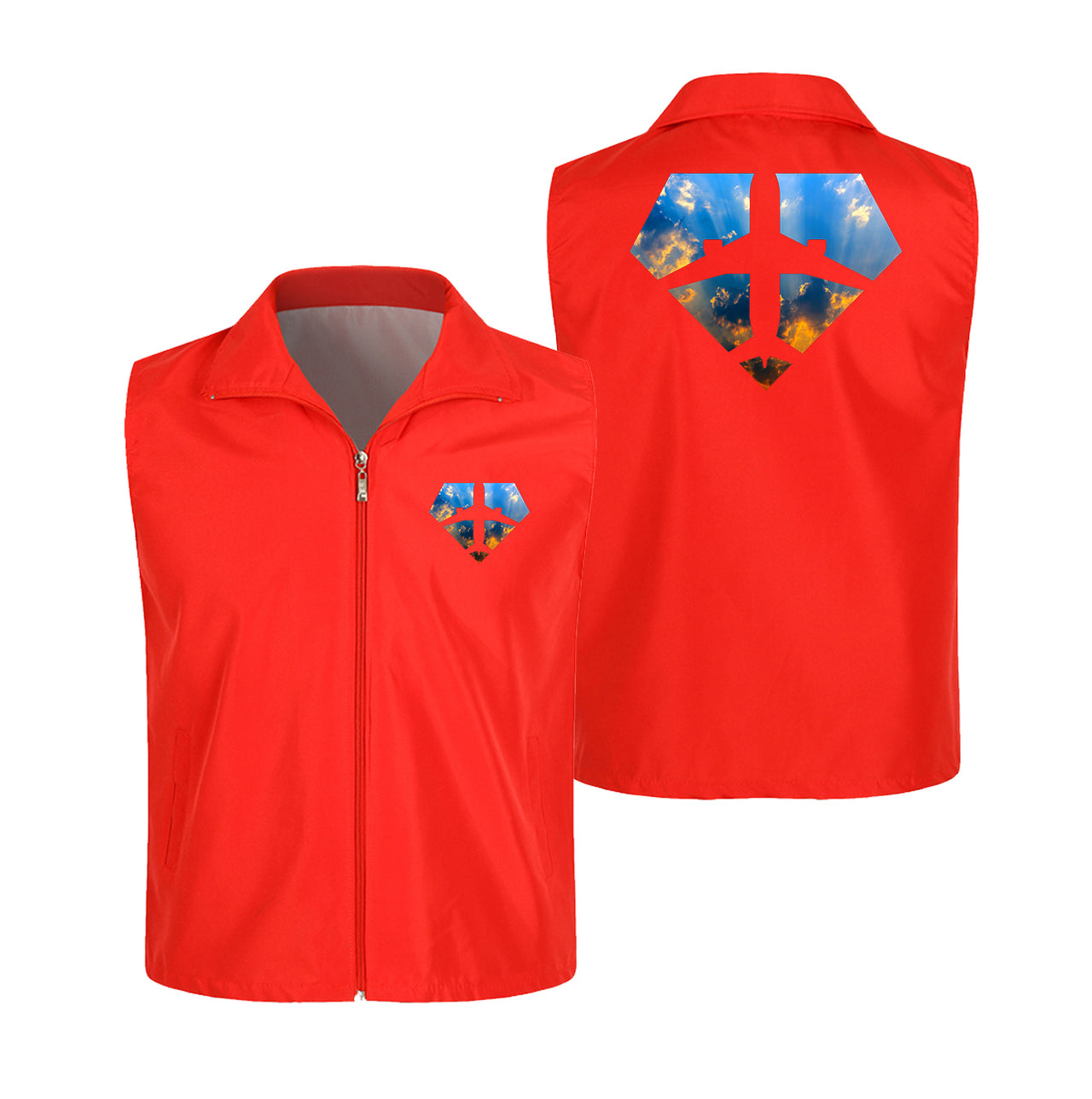 Supermen of The Skies (Sunrise) Designed Thin Style Vests