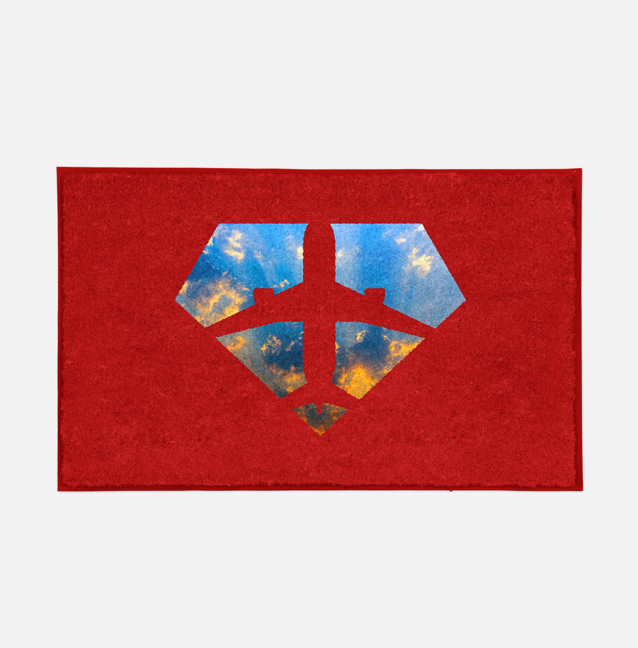 Supermen of The Skies (Sunrise) Designed Door Mats