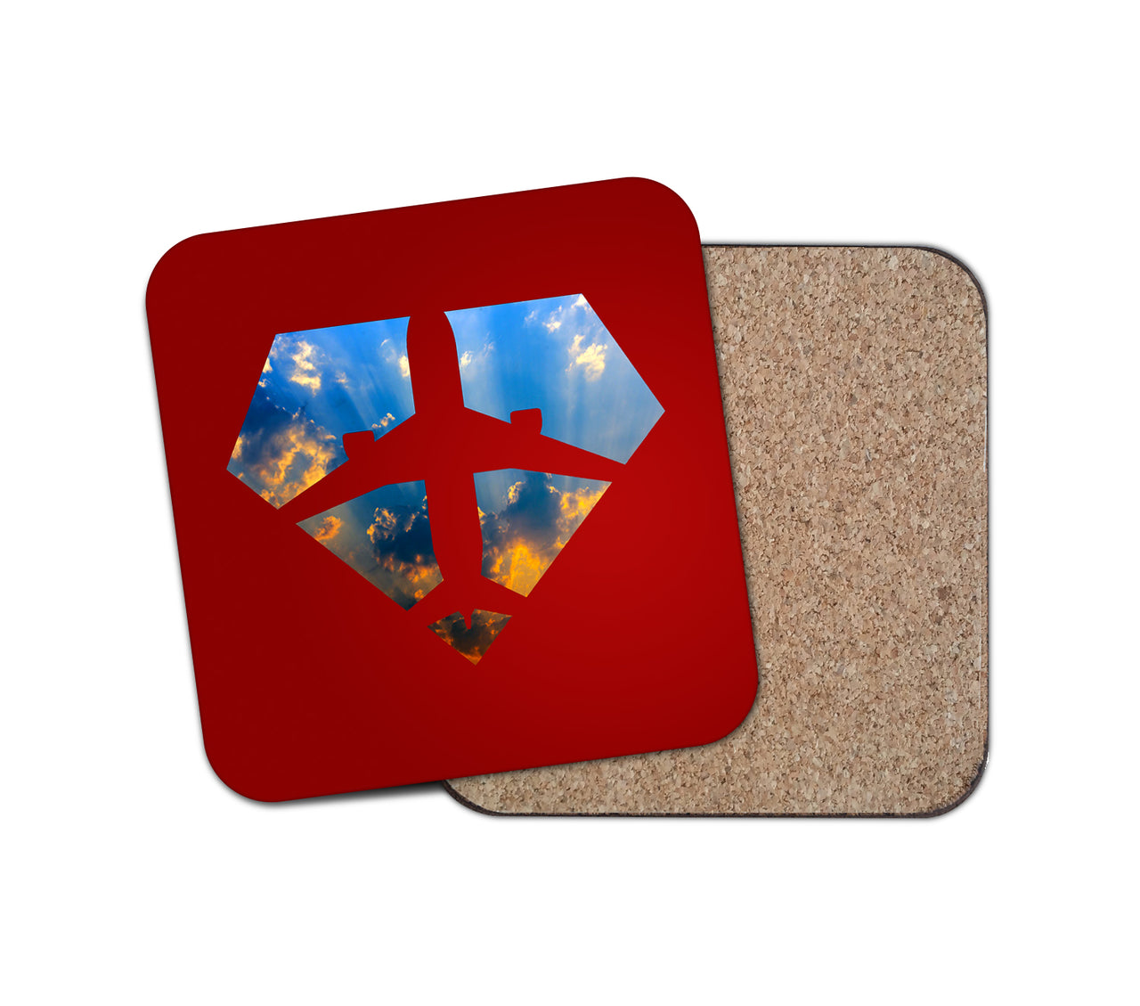 Supermen of The Skies (Sunrise) Designed Coasters