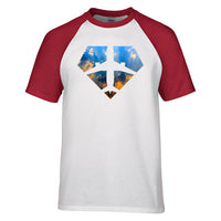 Thumbnail for Supermen of The Skies (Sunrise) Designed Raglan T-Shirts
