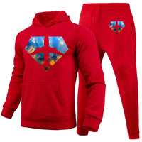 Thumbnail for Supermen of The Skies (Sunrise) Designed Hoodies & Sweatpants Set
