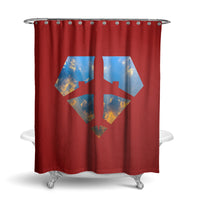 Thumbnail for Supermen of The Skies (Sunrise) Designed Shower Curtains