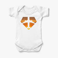 Thumbnail for Supermen of The Skies (Sunset) Designed Baby Bodysuits