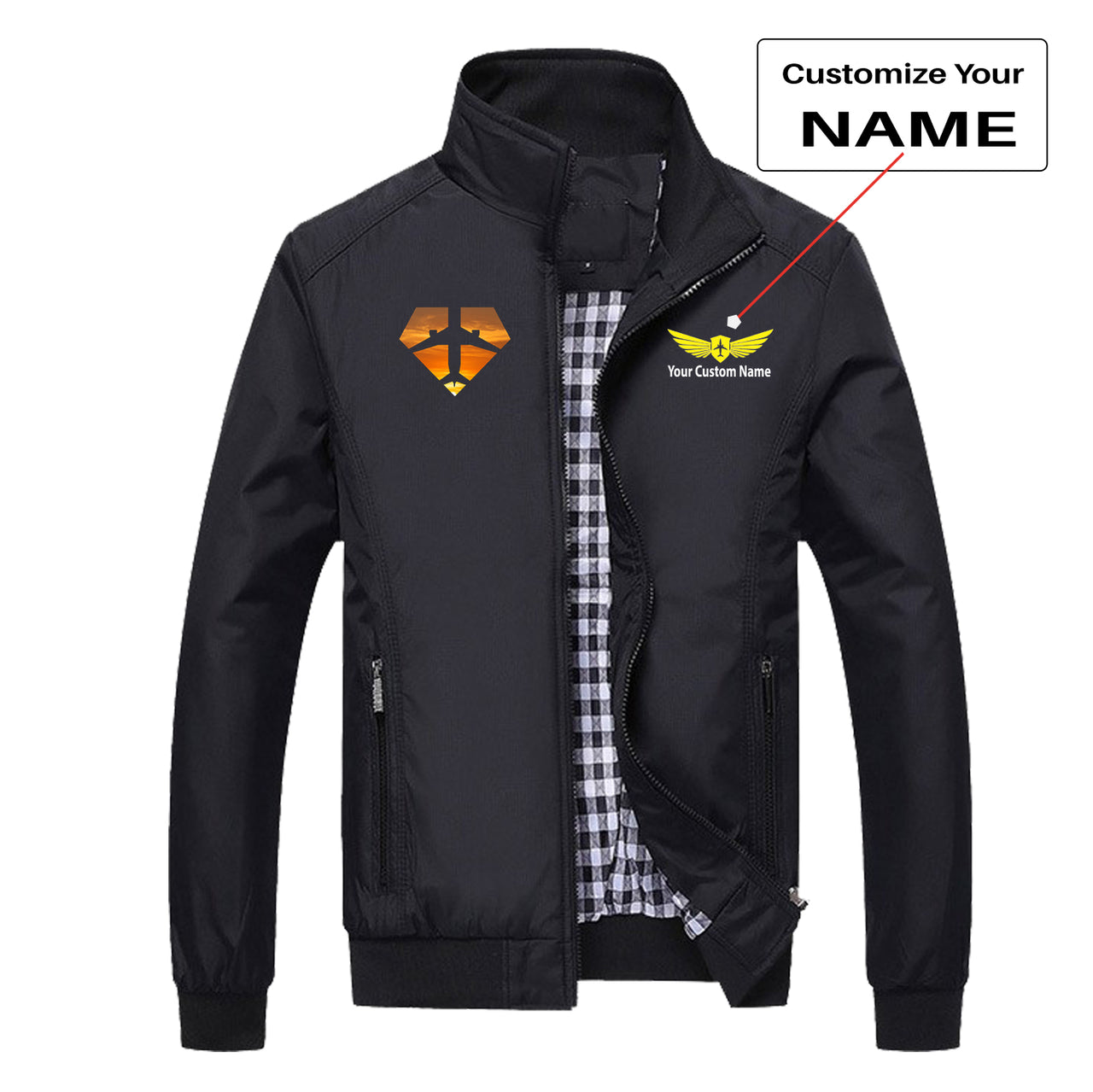 Supermen of The Skies (Sunset) Designed Stylish Jackets