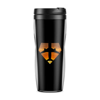 Thumbnail for Supermen of The Skies (Sunset) Designed Travel Mugs