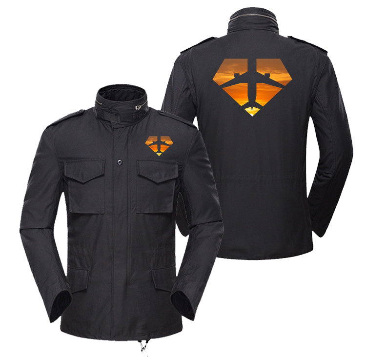 Supermen of The Skies (Sunset) Designed Military Coats