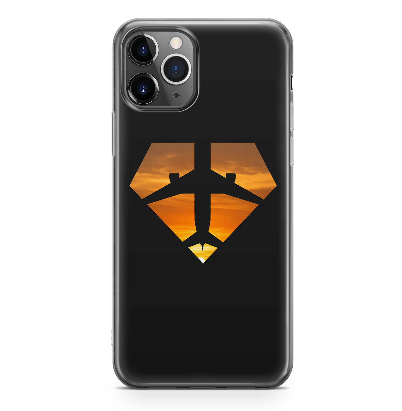 Supermen of The Skies (Sunset) Designed iPhone Cases