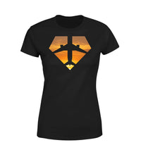 Thumbnail for Supermen of The Skies (Sunset) Designed Women T-Shirts