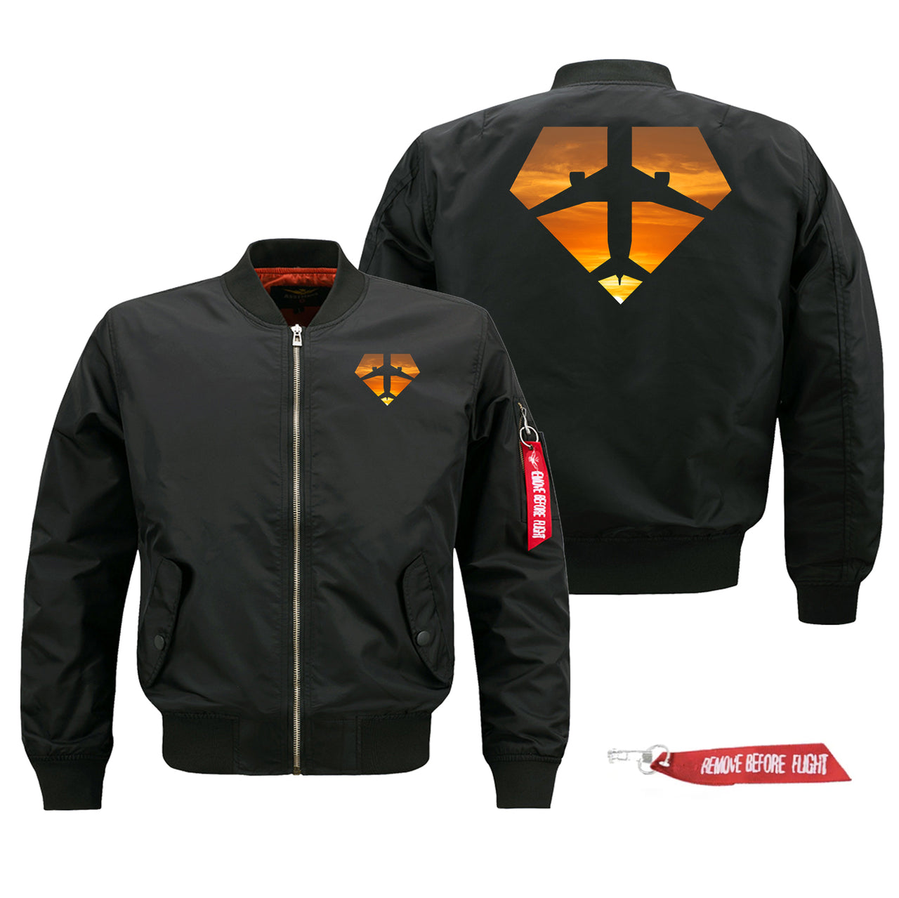 Supermen of The Skies (Sunset) Designed Pilot Jackets (Customizable)