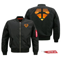 Thumbnail for Supermen of The Skies (Sunset) Designed Pilot Jackets (Customizable)