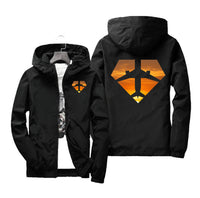 Thumbnail for Supermen of The Skies (Sunset) Designed Windbreaker Jackets