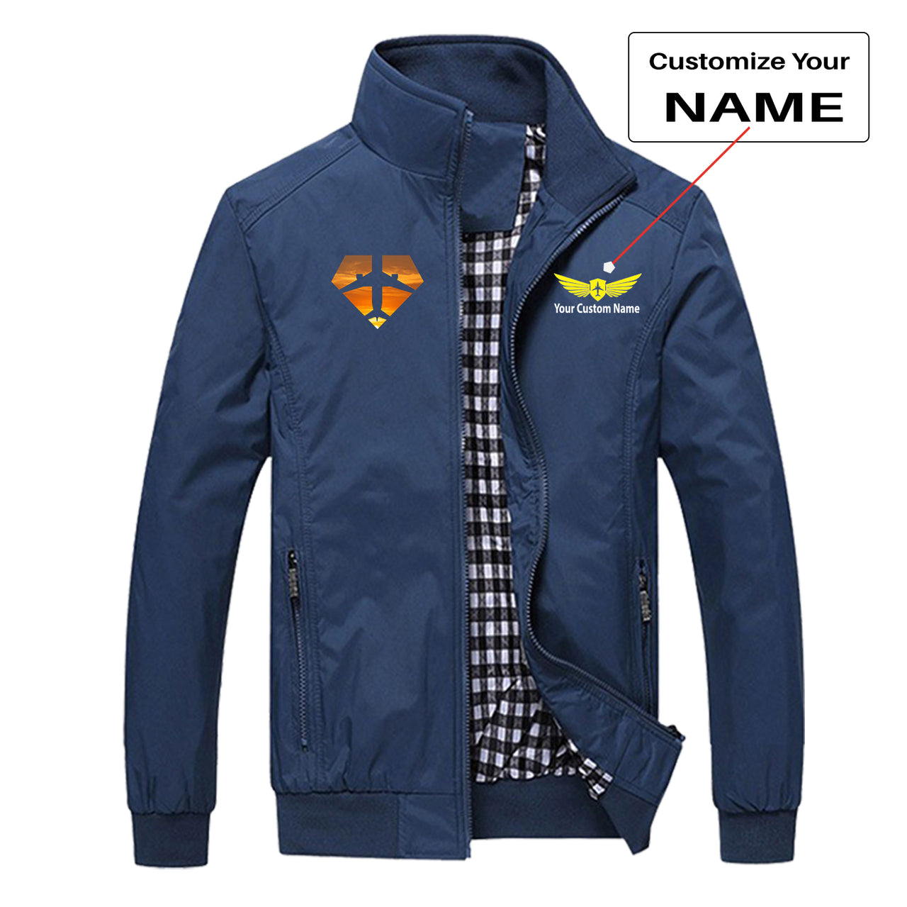 Supermen of The Skies (Sunset) Designed Stylish Jackets
