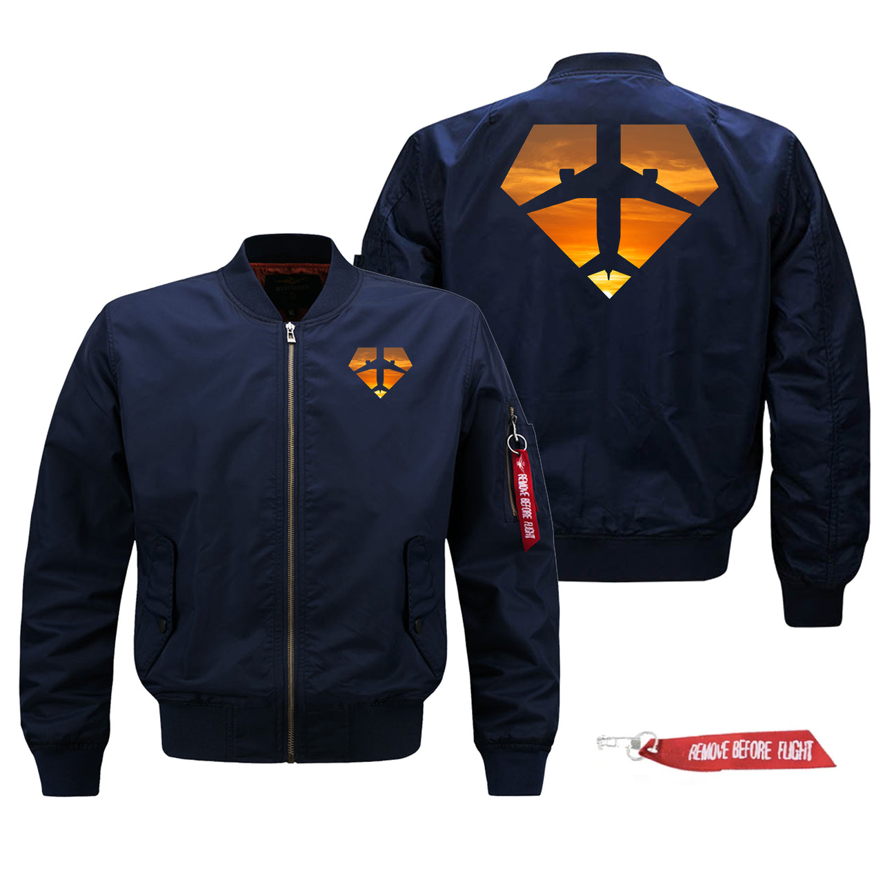 Supermen of The Skies (Sunset) Designed Pilot Jackets (Customizable)