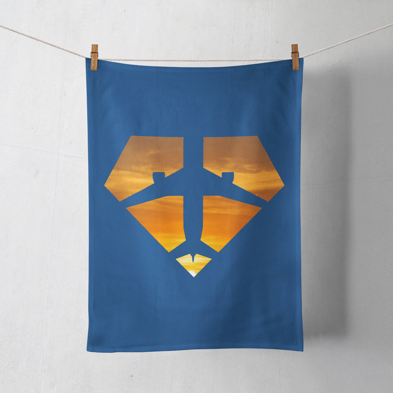 Supermen of The Skies (Sunset) Designed Towels