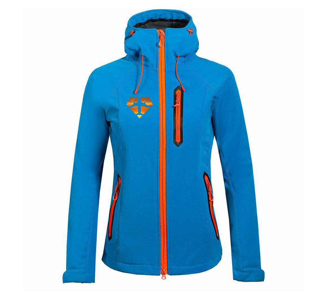 Supermen of The Skies (Sunset) Designed "Women" Polar Jackets
