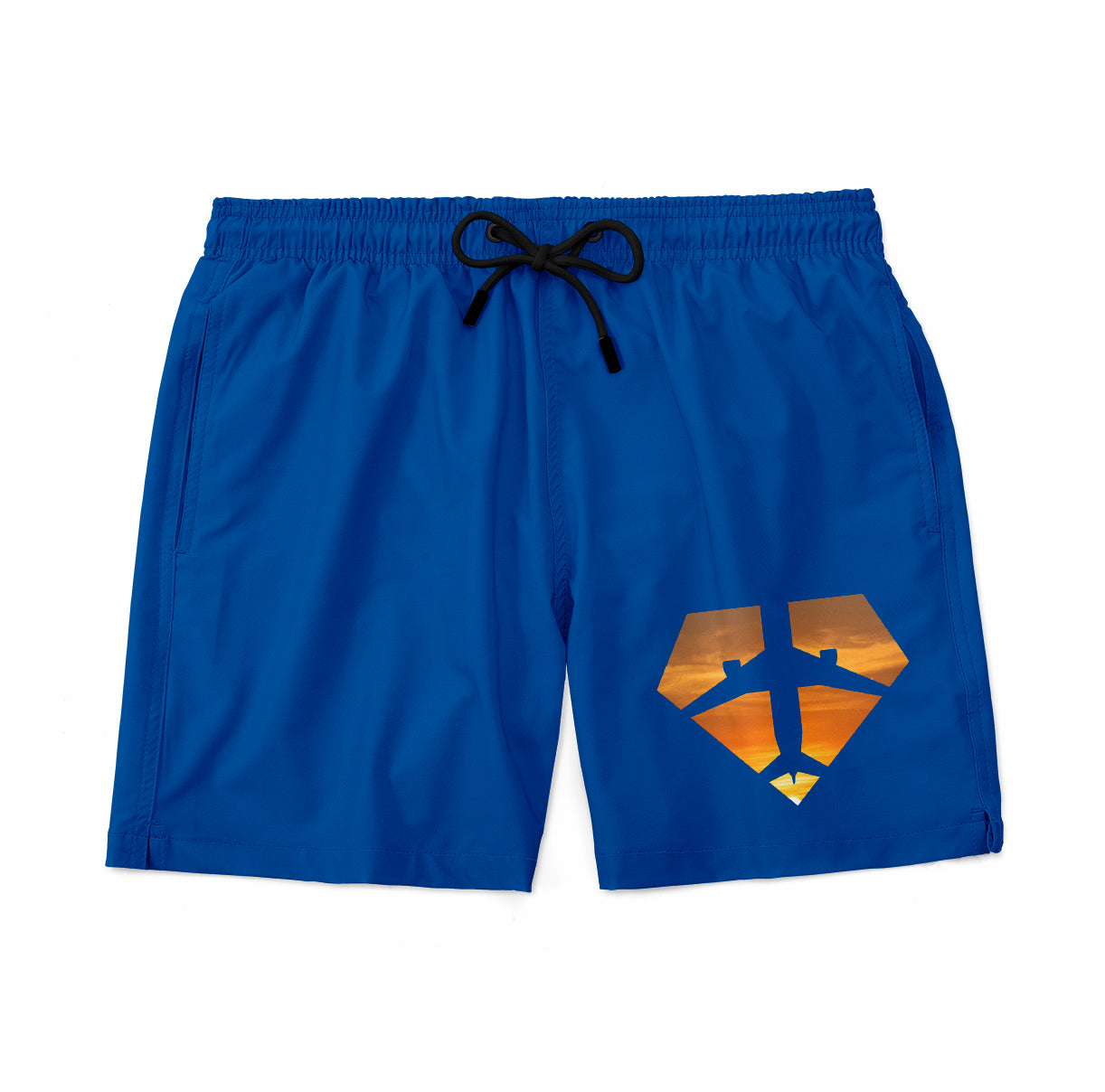 Supermen of The Skies (Sunset) Designed Swim Trunks & Shorts