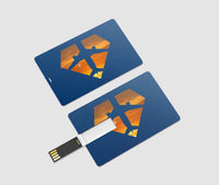 Thumbnail for Supermen of The Skies (Sunset) Designed USB Cards