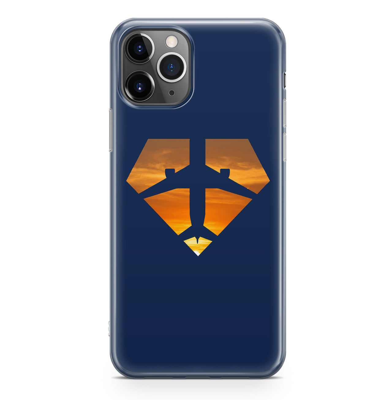 Supermen of The Skies (Sunset) Designed iPhone Cases