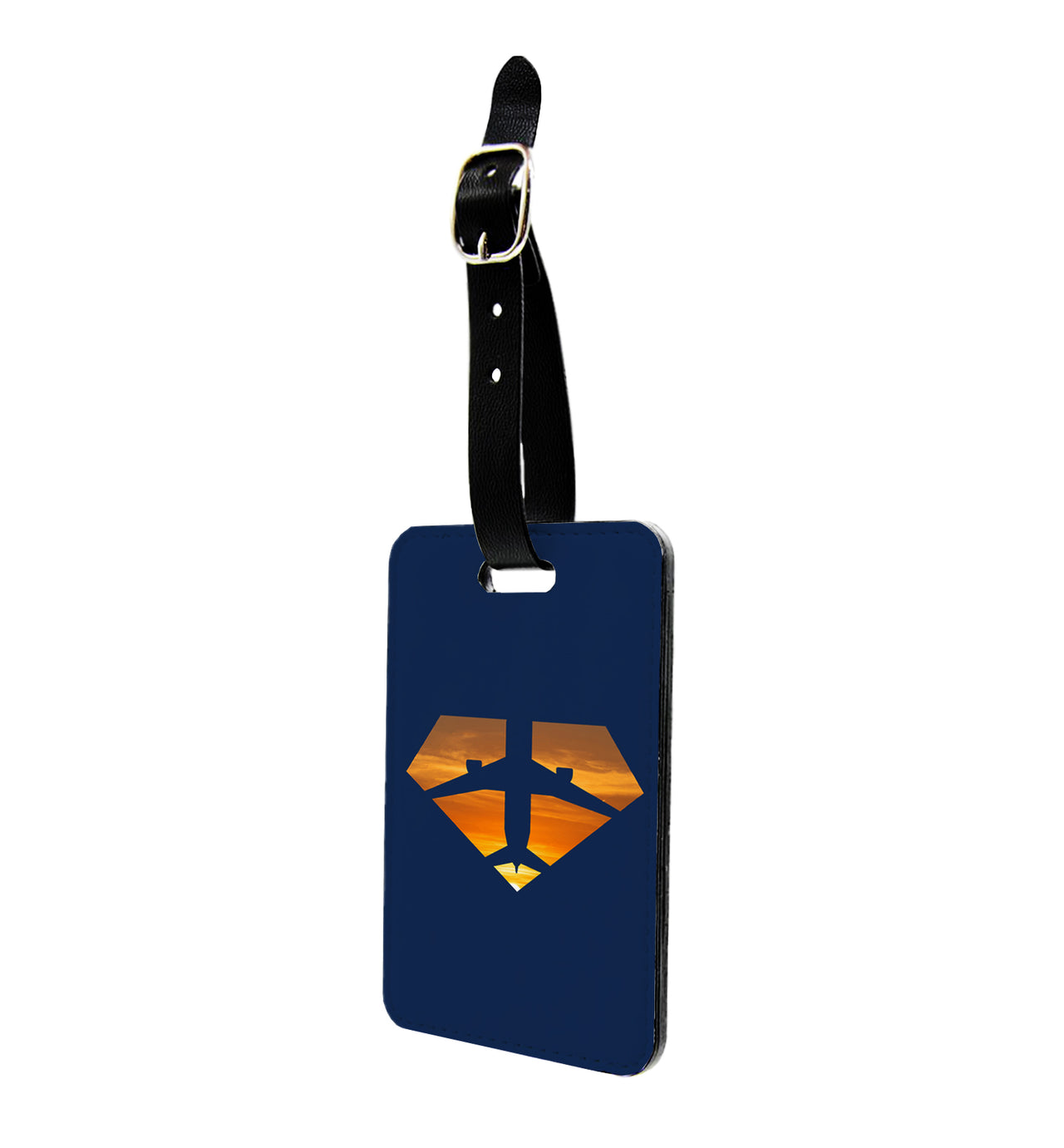 Supermen of The Skies (Sunset) Designed Luggage Tag