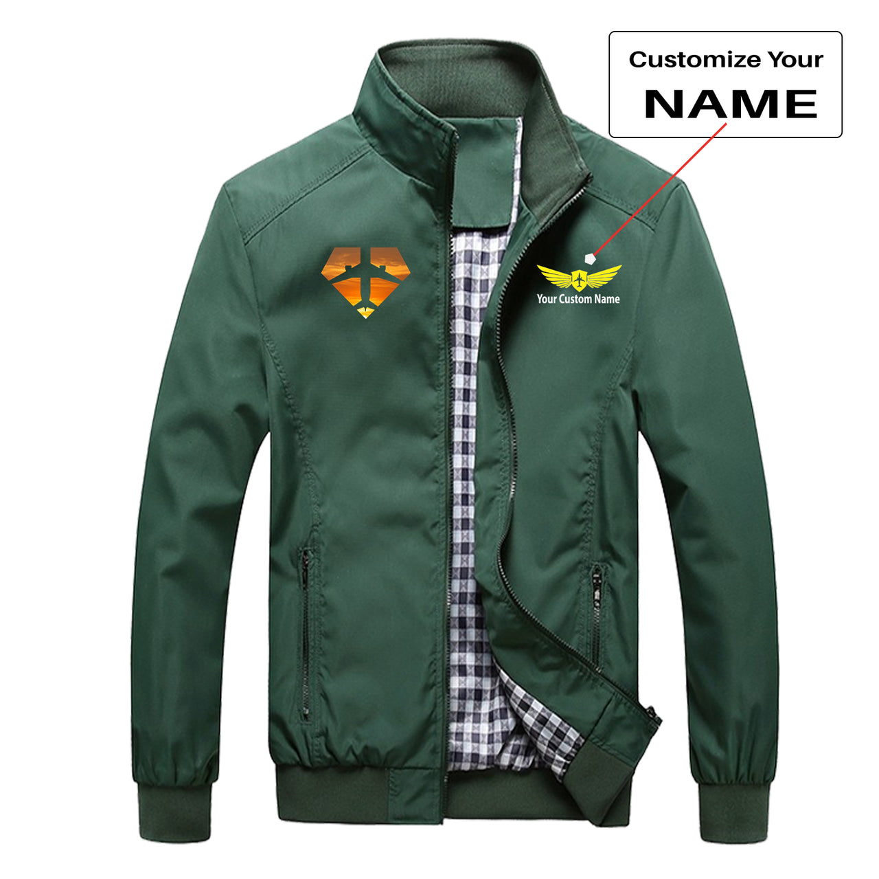 Supermen of The Skies (Sunset) Designed Stylish Jackets