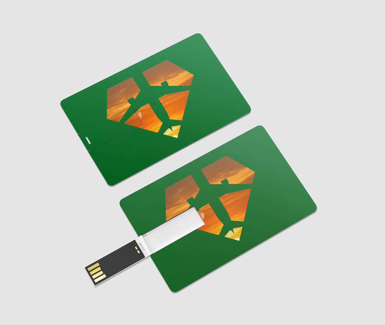 Supermen of The Skies (Sunset) Designed USB Cards