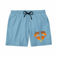 Thumbnail for Supermen of The Skies (Sunset) Designed Swim Trunks & Shorts