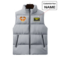 Thumbnail for Supermen of The Skies (Sunset) Designed Puffy Vests