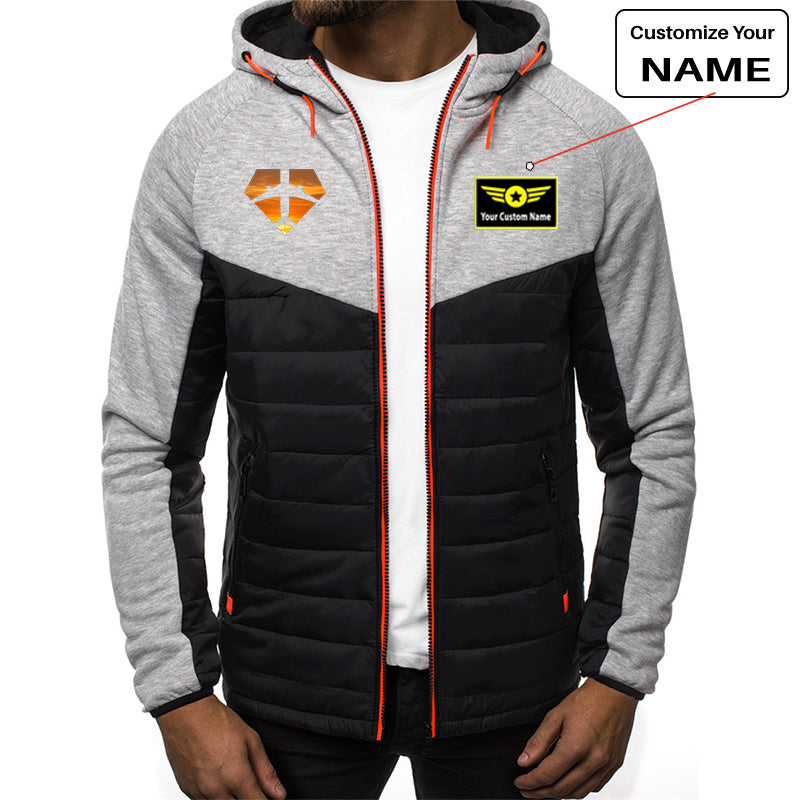 Supermen of The Skies (Sunset) Designed Sportive Jackets