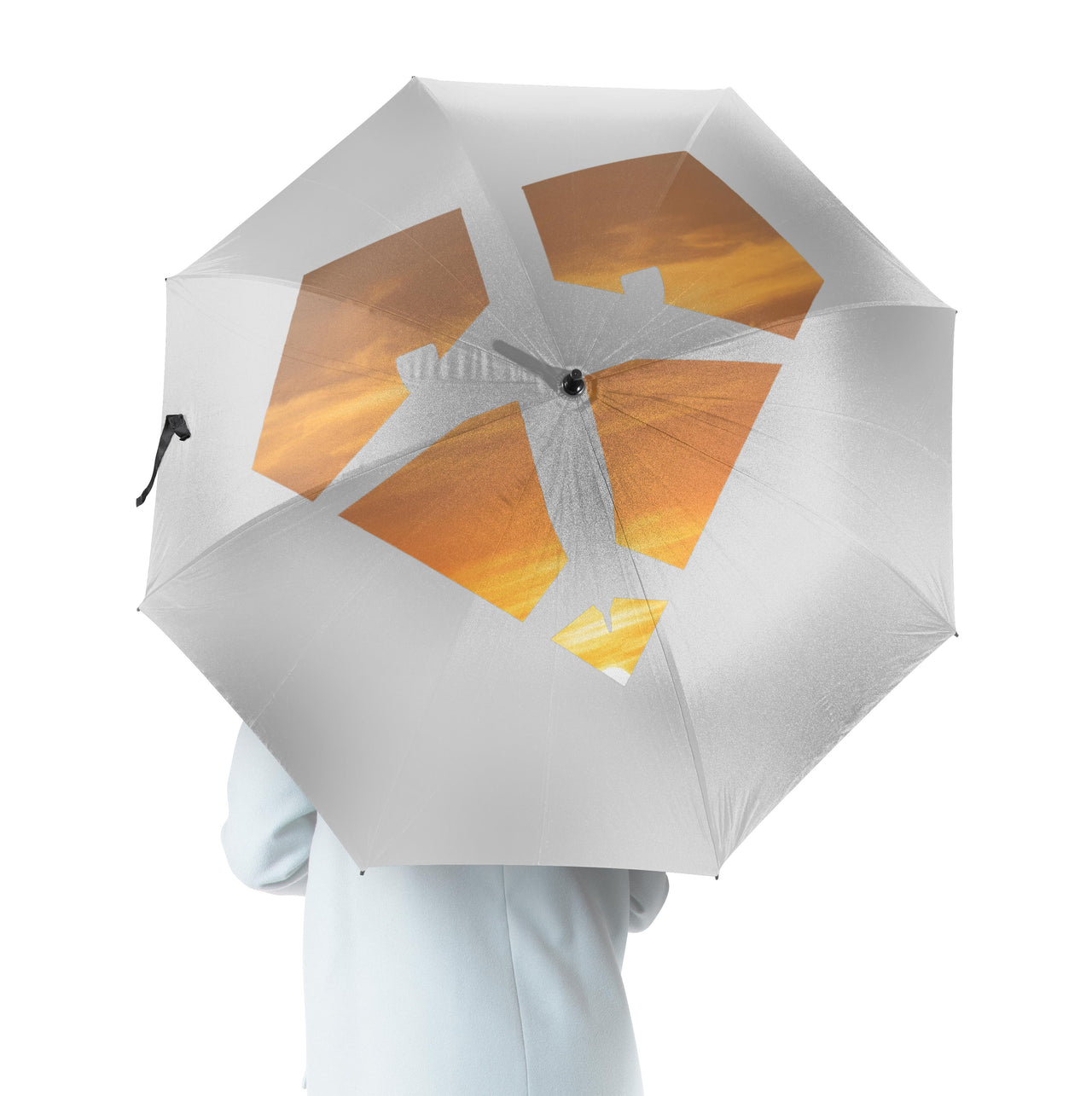 Supermen of The Skies (Sunset) Designed Umbrella