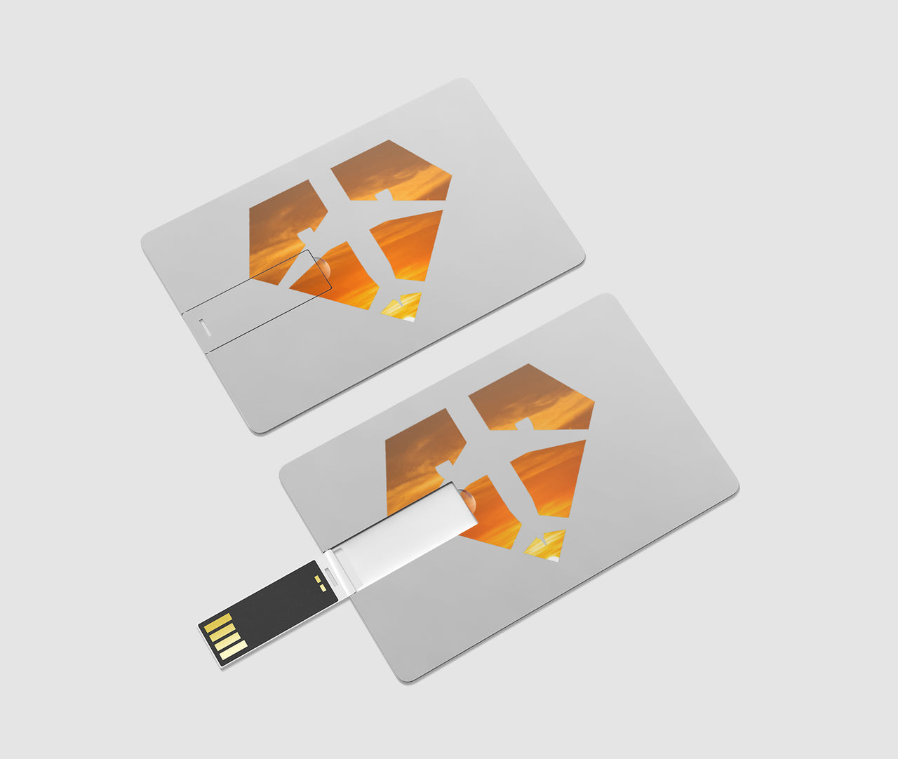 Supermen of The Skies (Sunset) Designed USB Cards