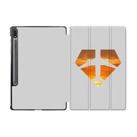 Thumbnail for Supermen of The Skies (Sunset) Designed Samsung Tablet Cases