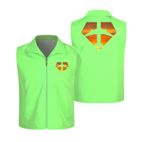 Thumbnail for Supermen of The Skies (Sunset) Designed Thin Style Vests