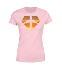 Thumbnail for Supermen of The Skies (Sunset) Designed Women T-Shirts