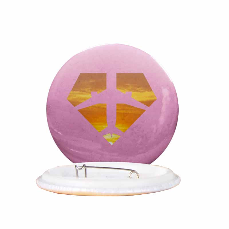 Supermen of The Skies (Sunset) Designed Pins