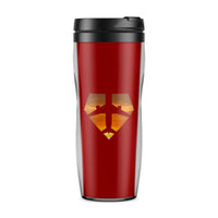 Thumbnail for Supermen of The Skies (Sunset) Designed Travel Mugs
