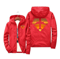 Thumbnail for Supermen of The Skies (Sunset) Designed Windbreaker Jackets