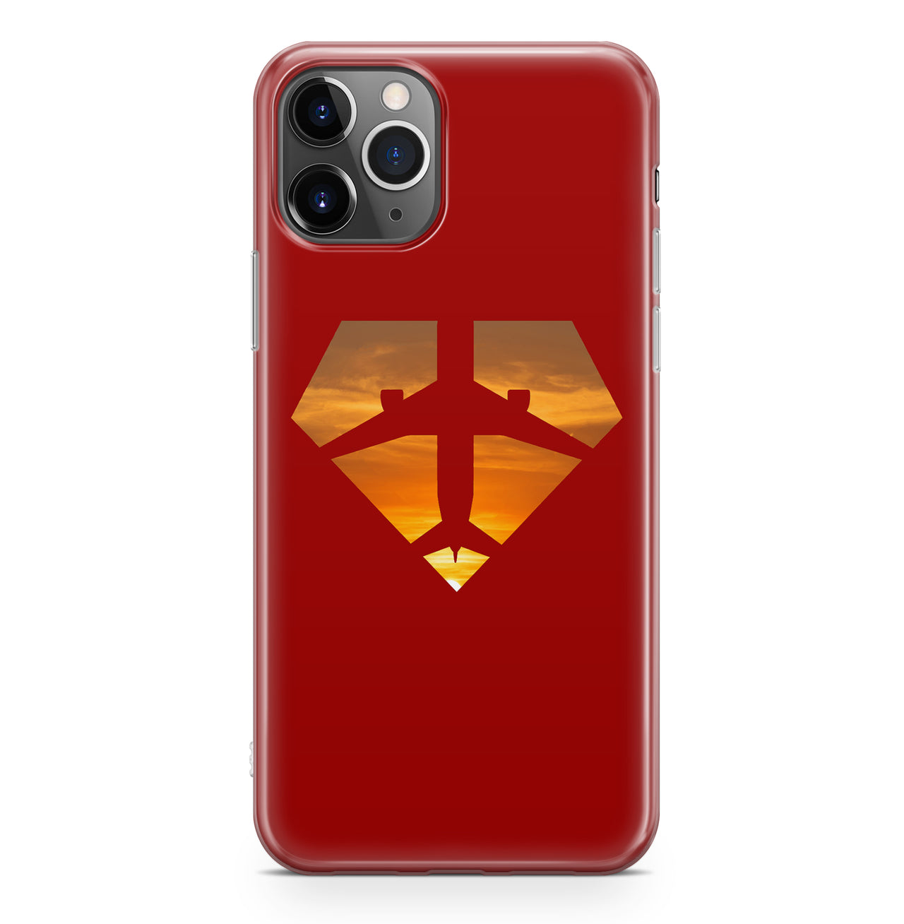 Supermen of The Skies (Sunset) Designed iPhone Cases