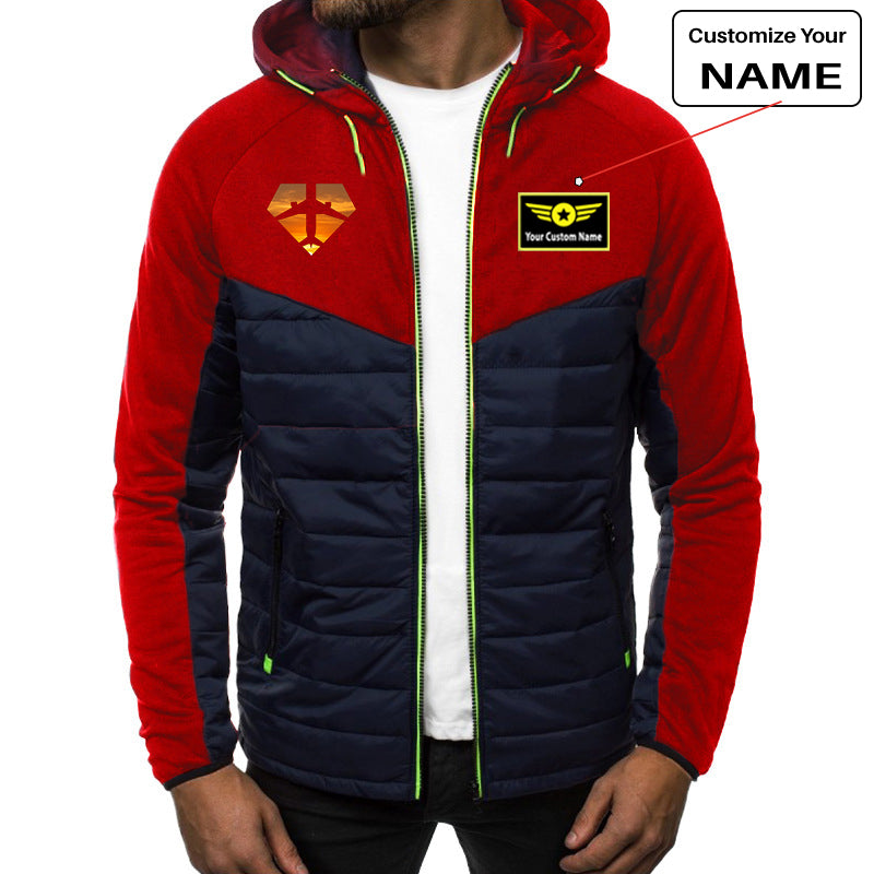 Supermen of The Skies (Sunset) Designed Sportive Jackets