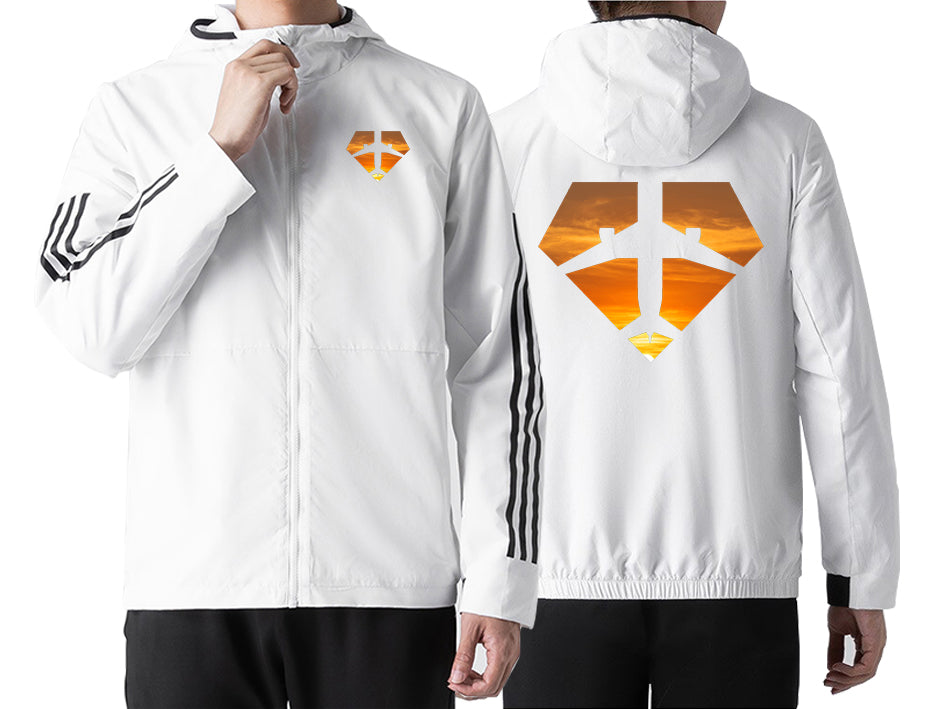 Supermen of The Skies (Sunset) Designed Sport Style Jackets