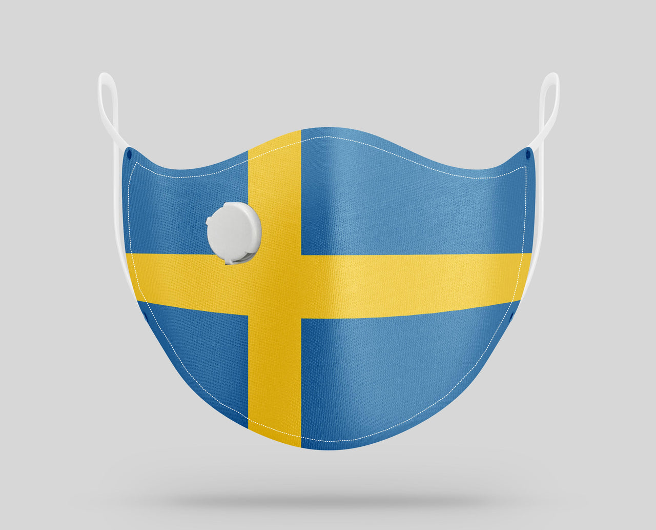 Sweden Flag Designed Face Masks