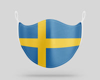 Thumbnail for Sweden Flag Designed Face Masks
