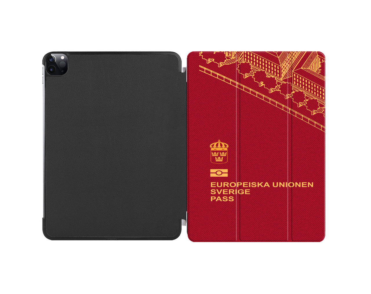 Sweden Passport Designed iPad Cases