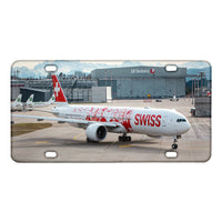 Thumbnail for Swiss Airlines Boeing 777 Designed Metal (License) Plates