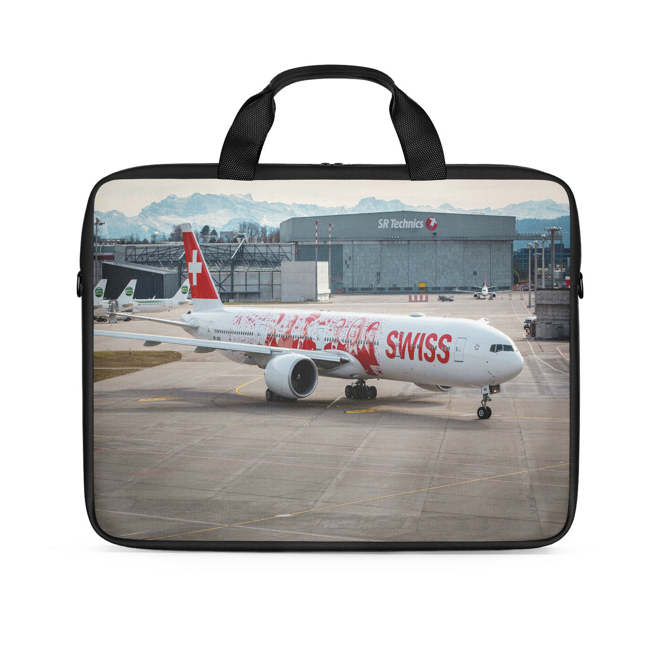 Swiss Airlines Boeing 777 Designed Laptop & Tablet Bags